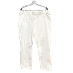 a.n.a White Ankle Cropped Pants